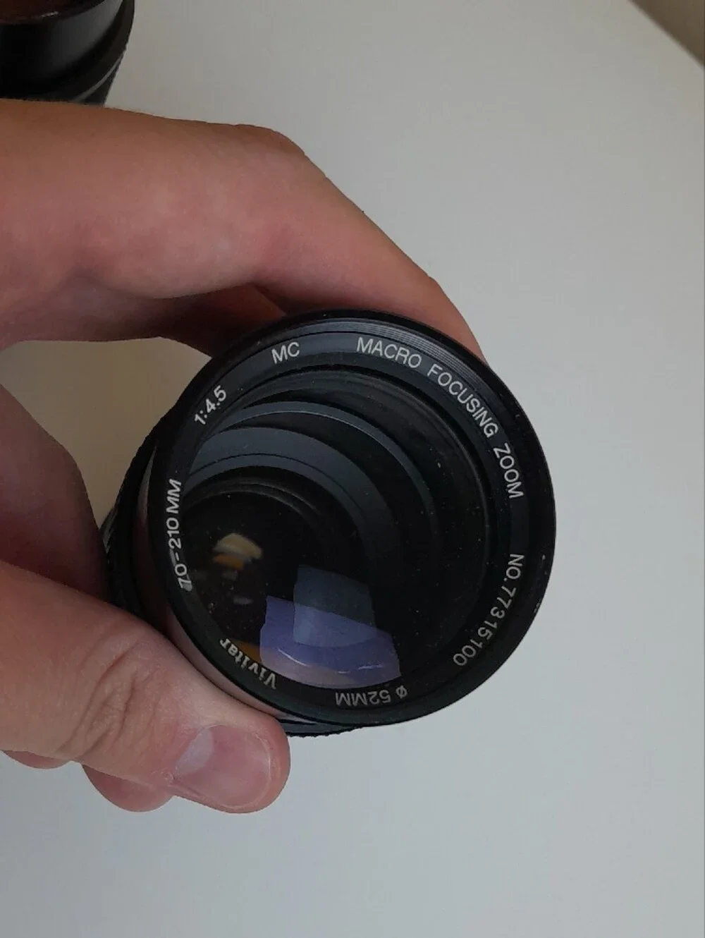 Vintage Cannon Manual Focus Telephoto Macro Lens Pair - Black